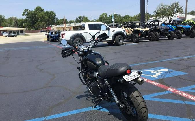 2017 Triumph Scrambler Matte Pacific Blue