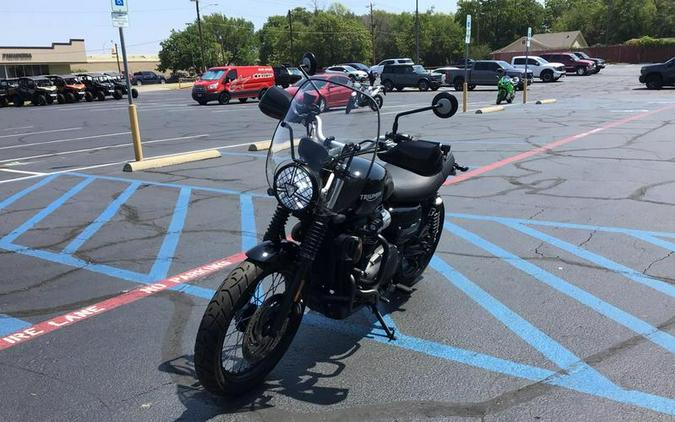 2017 Triumph Scrambler Matte Pacific Blue