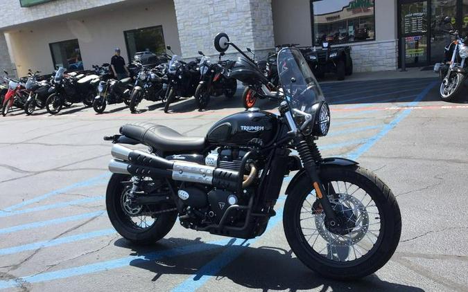 2017 Triumph Scrambler Matte Pacific Blue