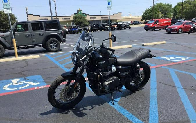 2017 Triumph Scrambler Matte Pacific Blue