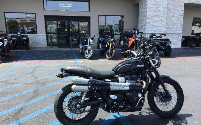 2017 Triumph Scrambler Matte Pacific Blue