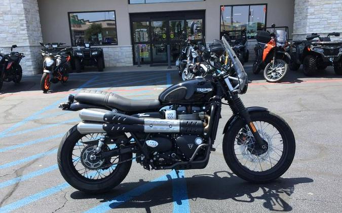 2017 Triumph Scrambler Matte Pacific Blue