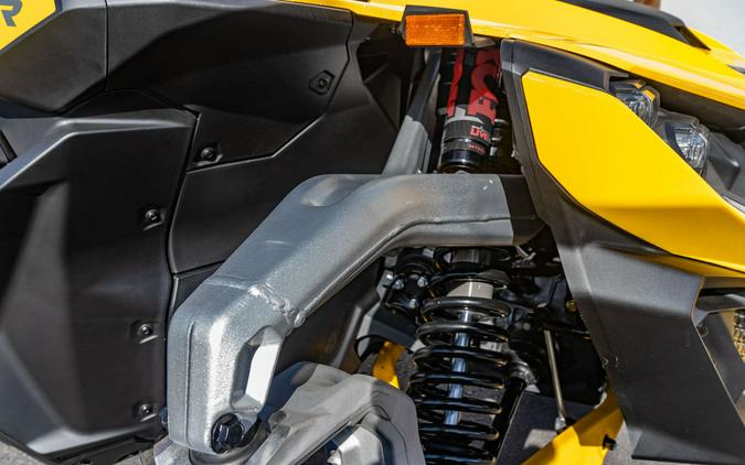 2024 Can-Am® Maverick R X RS with Smart-Shox Carbon Black & Neo Yellow