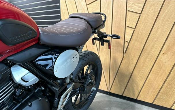 2024 Triumph Scrambler 400 X CARNIVAL RED PHANTOM BLACK