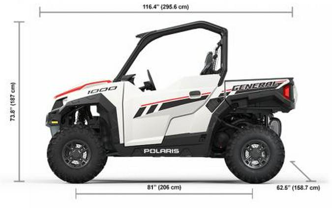 2023 Polaris Industries GENERAL 1000 Sport White Lightning