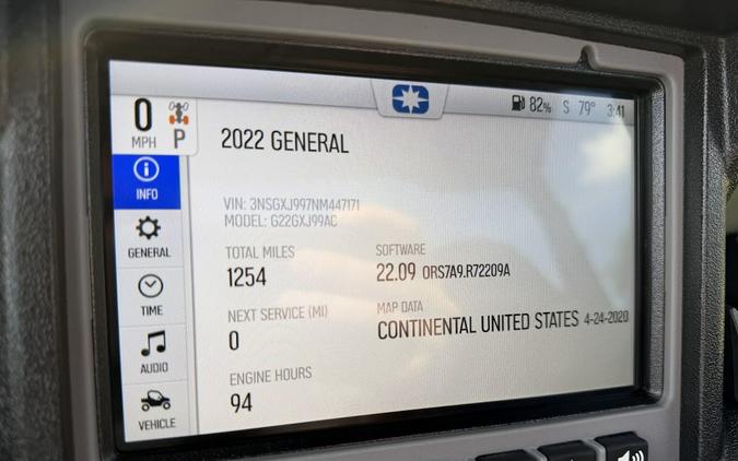2022 Polaris General XP 1000 Deluxe Ride Command