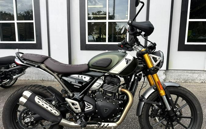 2025 Triumph Scrambler 400 X