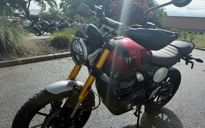 2025 Triumph Scrambler 400 X