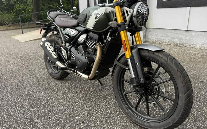2025 Triumph Scrambler 400 X