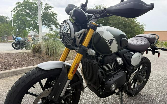2025 Triumph Scrambler 400 X