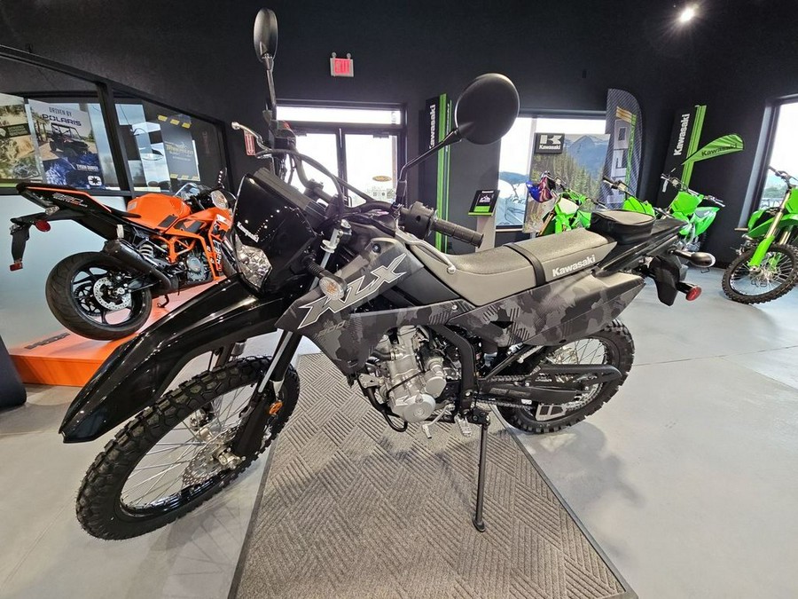 2024 Kawasaki KLX®300 Cypher Camo Gray