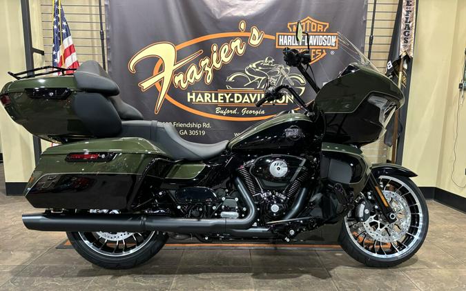 2026 Harley-Davidson® Road Glide Limited Olive Steel Metallic / Vivid Black Black Trim