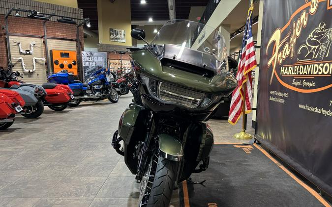 2026 Harley-Davidson® Road Glide Limited Olive Steel Metallic / Vivid Black Black Trim