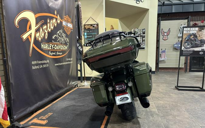 2026 Harley-Davidson® Road Glide Limited Olive Steel Metallic / Vivid Black Black Trim