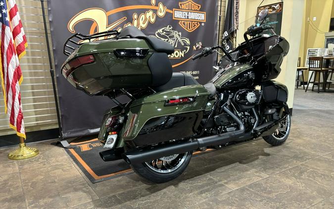 2026 Harley-Davidson® Road Glide Limited Olive Steel Metallic / Vivid Black Black Trim