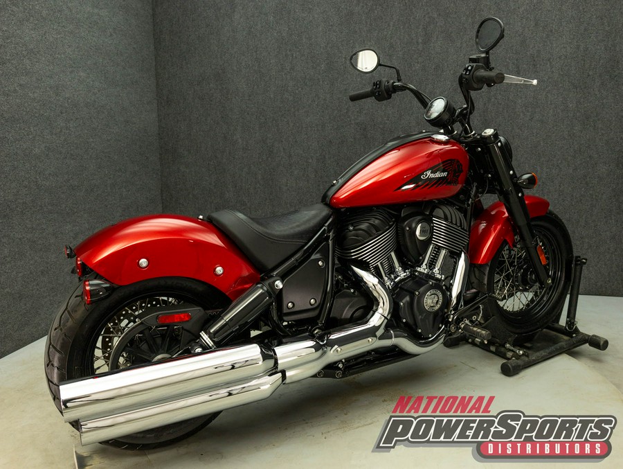 2022 INDIAN CHIEF BOBBER W/ABS
