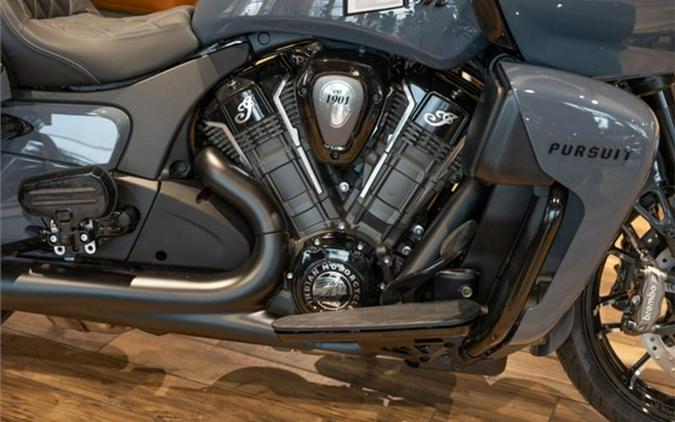 2024 Indian Motorcycle® Pursuit® Dark Horse® with PowerBand Audio Package Stealth Gray