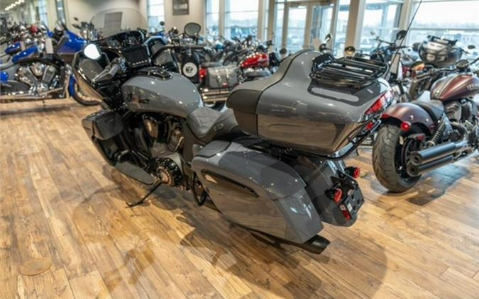 2024 Indian Motorcycle® Pursuit® Dark Horse® with PowerBand Audio Package Stealth Gray