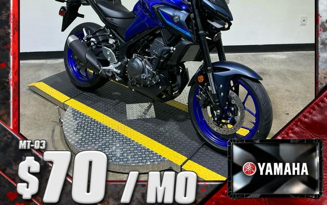 2025 Yamaha MT-03
