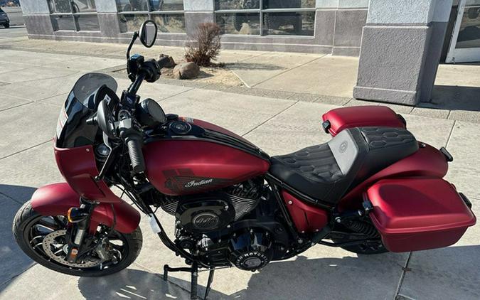 2025 Indian Sport Chief RT Sunset Red Smoke