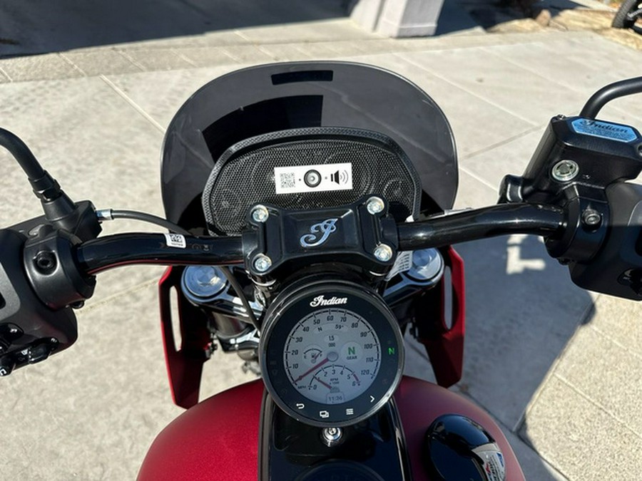 2025 Indian Sport Chief RT Sunset Red Smoke