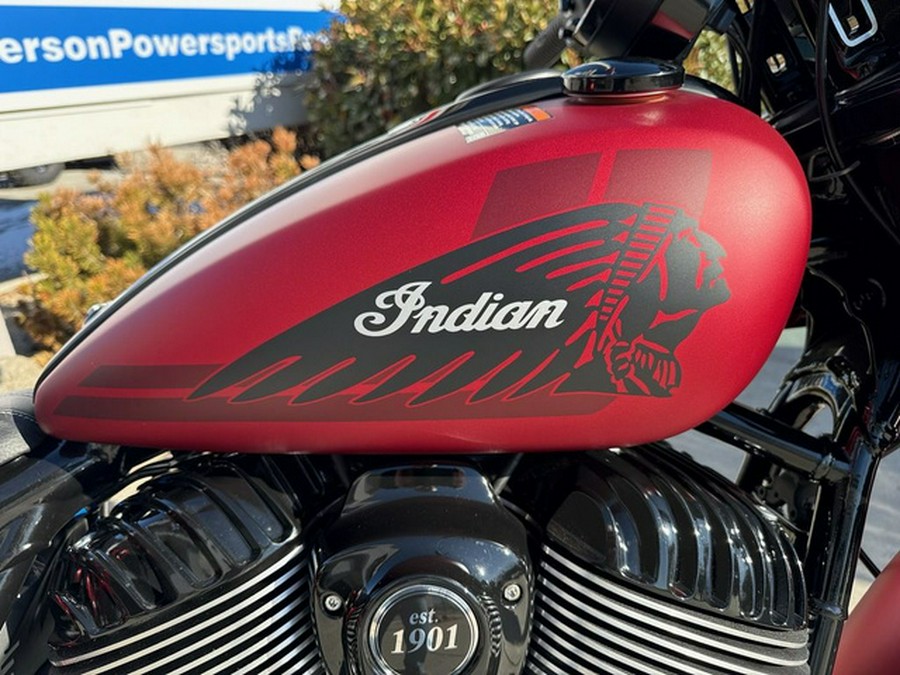 2025 Indian Sport Chief RT Sunset Red Smoke