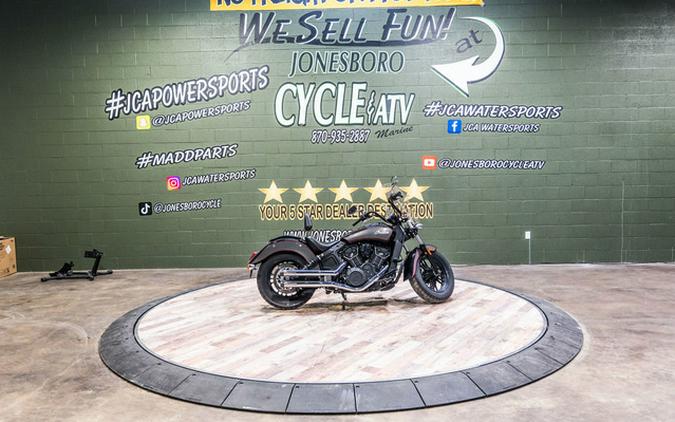 2018 Indian Scout Sixty ABS Thunder Black / Titanium Metallic