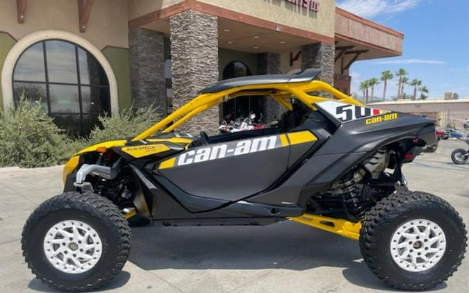 2024 Can-Am® Maverick R X RS with Smart-Shox Carbon Black & Neo Yellow