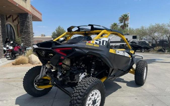 2024 Can-Am® Maverick R X RS with Smart-Shox Carbon Black & Neo Yellow