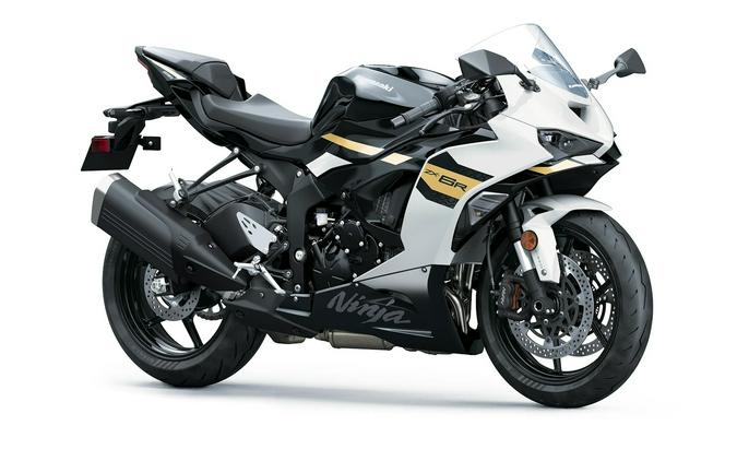 2026 KAWASAKI NINJA ZX-6R ABS Pearl Robotic White/Metallic Spark Black - KA043767