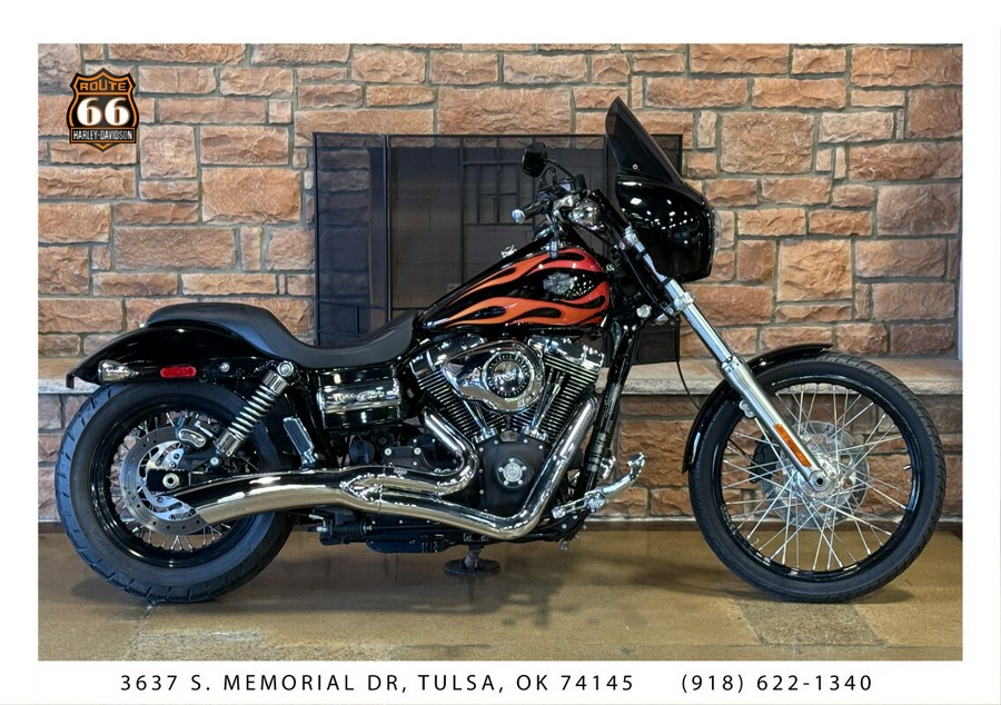 2011 Harley-Davidson® Wide Glide® VIV BLACK FLAME