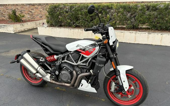 2023 Indian FTR Sport White LightningIndy Red