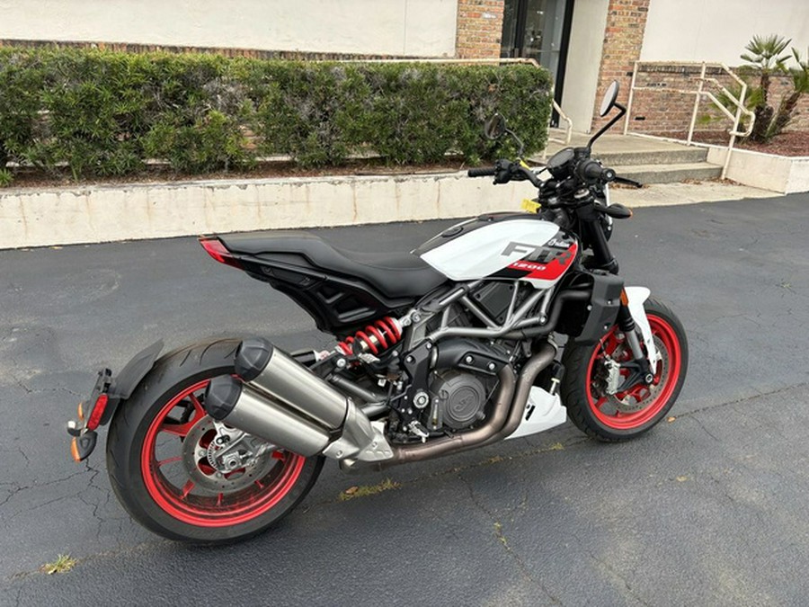 2023 Indian FTR Sport White LightningIndy Red