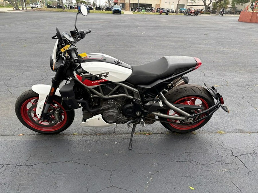 2023 Indian FTR Sport White LightningIndy Red