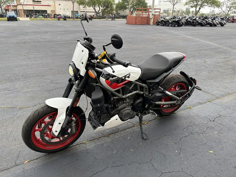 2023 Indian FTR Sport White LightningIndy Red