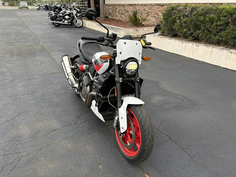 2023 Indian FTR Sport White LightningIndy Red