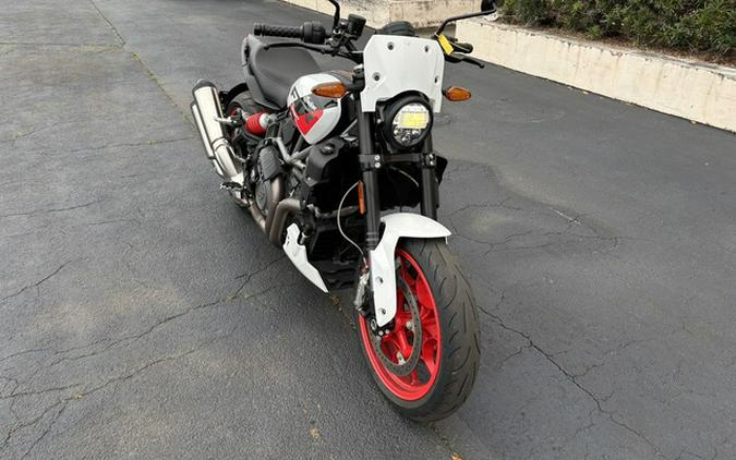 2023 Indian FTR Sport White LightningIndy Red