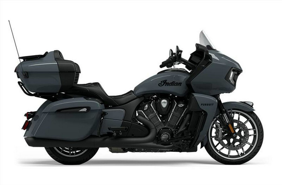 2024 Indian Motorcycle PURSUIT DARK HORSE, AUD, STEALTH GRAY, 49ST Dark Horse® with PowerBand Audio Package