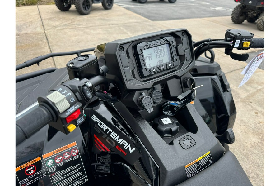 2024 Polaris Industries Sportsman 570 Trail Onyx Black