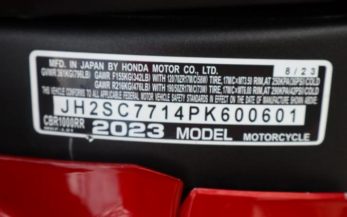 2023 Honda CBR1000RR
