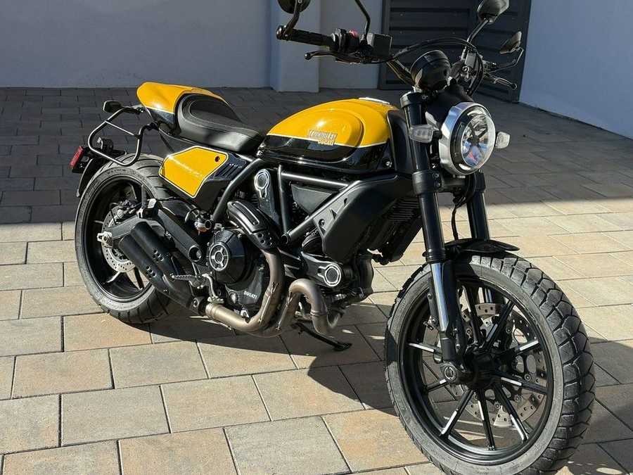 2020 Ducati Scrambler 800 Full Throttle Shining Black/Yellow
