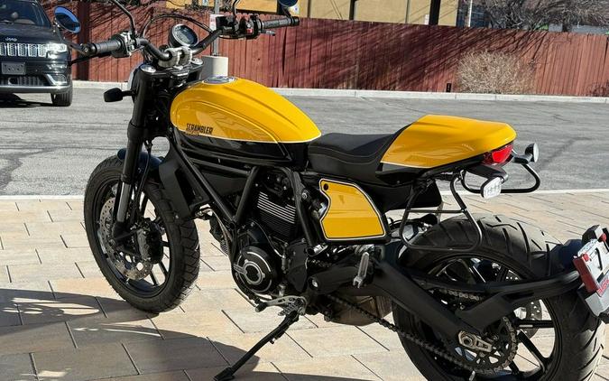 2020 Ducati Scrambler 800 Full Throttle Shining Black/Yellow