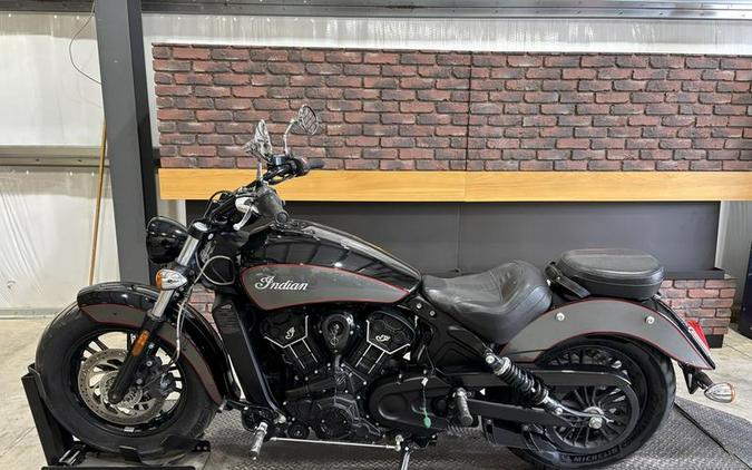 2018 Indian Motorcycle® Scout® Sixty ABS Thunder Black / Titanium Metallic
