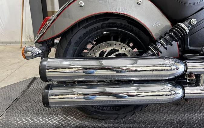 2018 Indian Motorcycle® Scout® Sixty ABS Thunder Black / Titanium Metallic