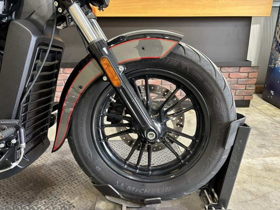 2018 Indian Motorcycle® Scout® Sixty ABS Thunder Black / Titanium Metallic