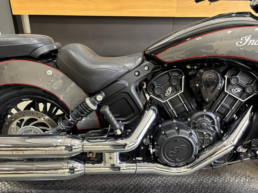 2018 Indian Motorcycle® Scout® Sixty ABS Thunder Black / Titanium Metallic