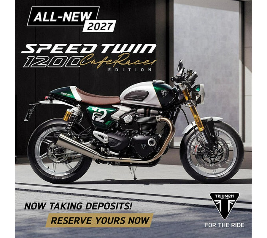 2027 Triumph Street Twin 1200 Cafe Racer