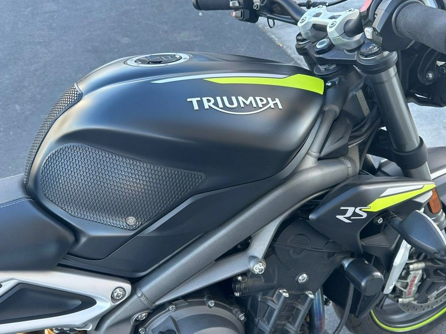 2020 Triumph Street Triple RS Matte Jet Black