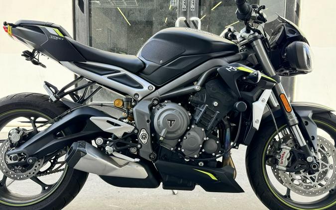 2020 Triumph Street Triple RS Matte Jet Black