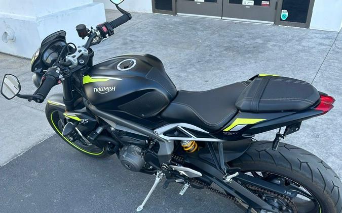 2020 Triumph Street Triple RS Matte Jet Black